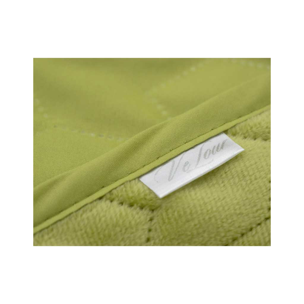 Покривало Руно двостороннє VeLour Зелене 220х240 см (330.55_Green banana) - зображення 6