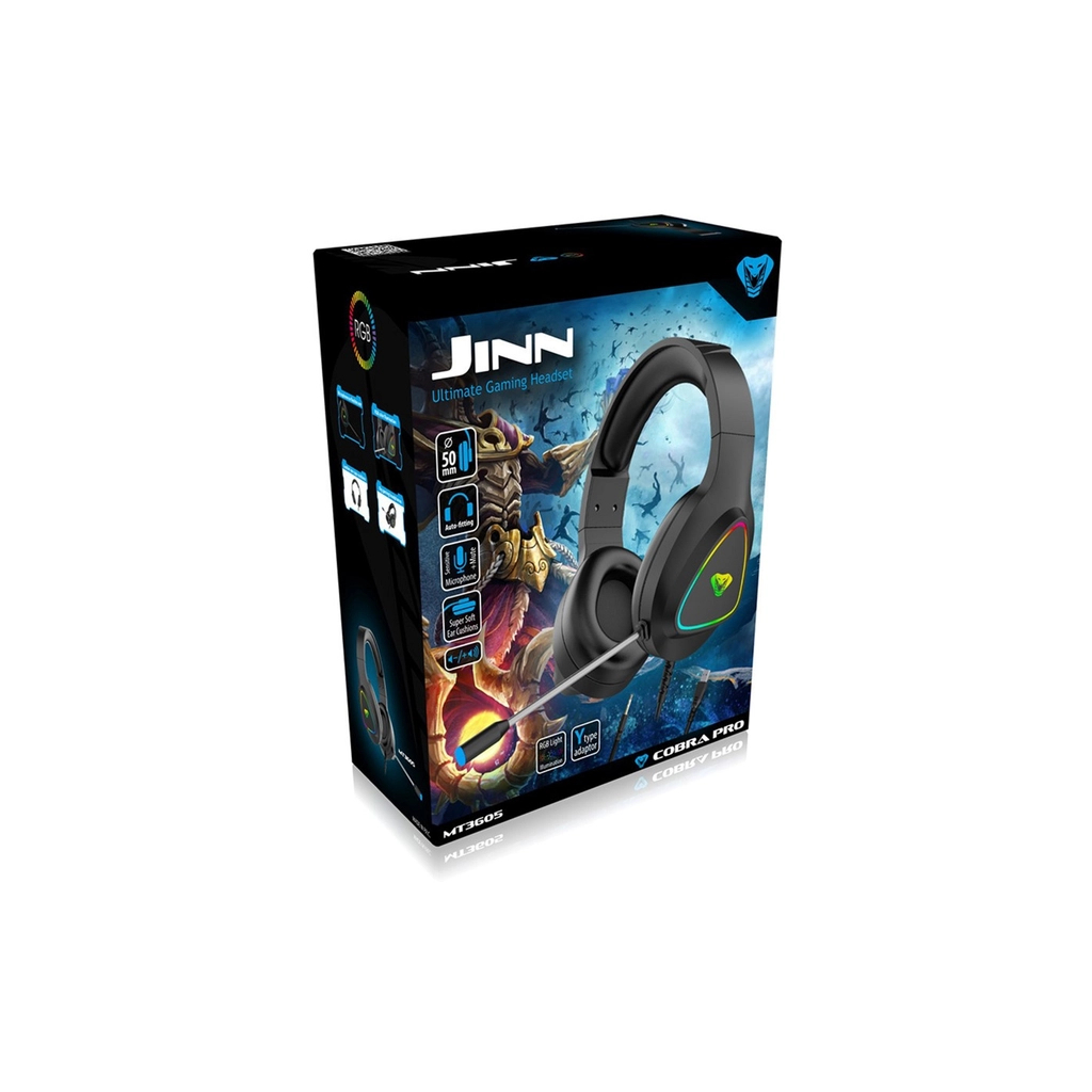 Навушники Media-Tech Cobra Pro Jinn RGB Black (MT3605) - зображення 6