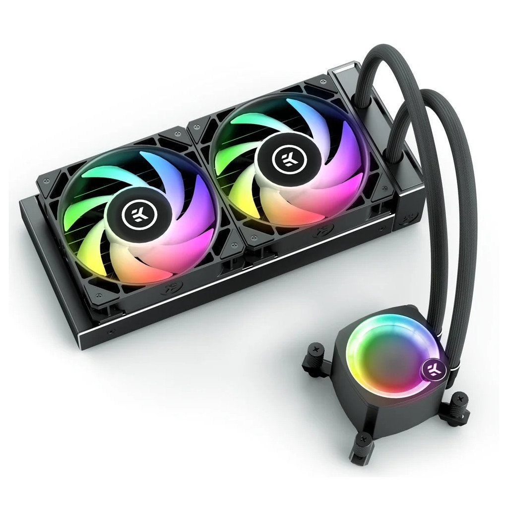 Система рідинного охолодження Ekwb EK-Nucleus AIO CR240 Lux D-RGB (3831109851678) - изображение 3