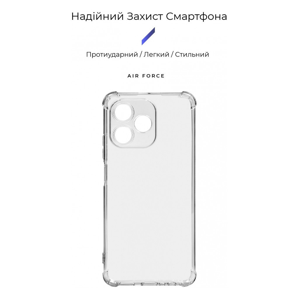 Чохол до мобільного телефона Armorstandart Air Force Realme C51 / C53 Camera cover Transparent (ARM71017) - зображення 3