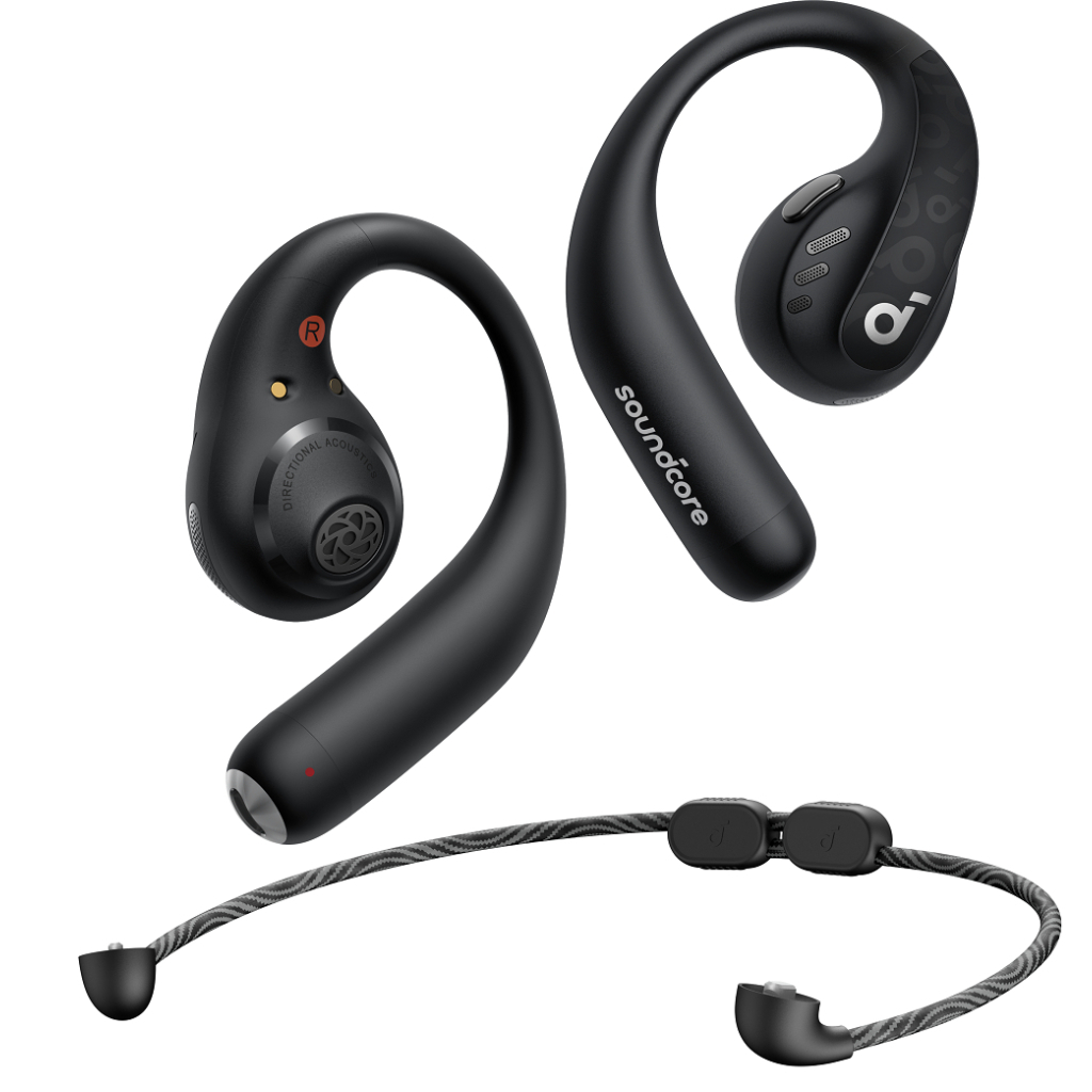 Навушники Anker SoundCore AeroFit Pro Black (A3871G11) - зображення 4