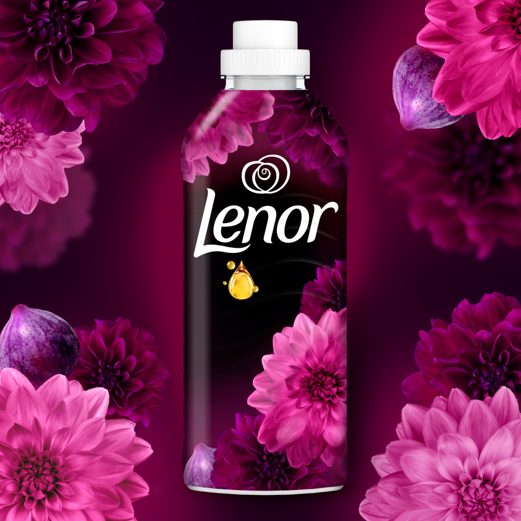 Кондиціонер для білизни Lenor Діамантовий інжир та вода лотоса 1200 мл (8006540909300) - зображення 3