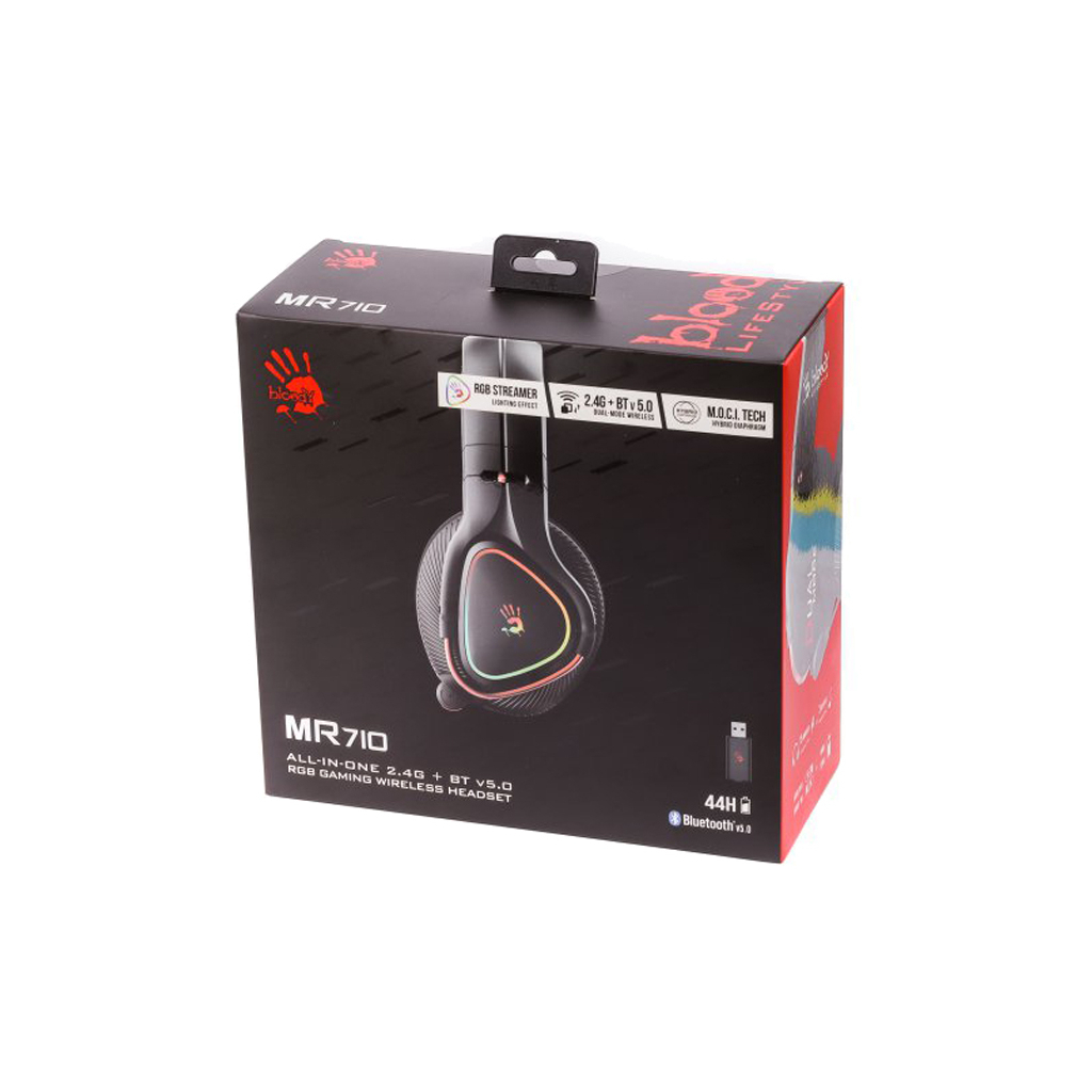 Навушники A4Tech Bloody MR710 Black - зображення 9