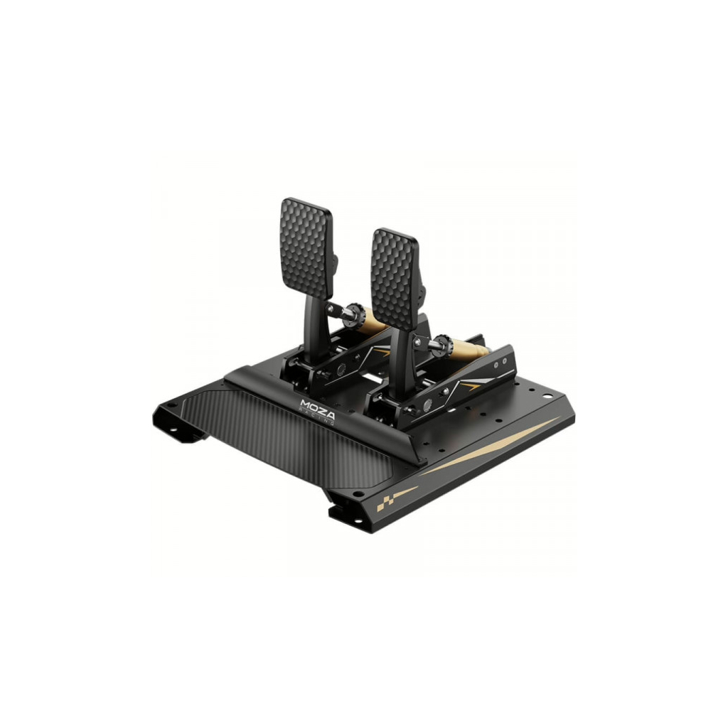 Педалі ігрові MOZA Racing CRP2USB тензодатчик 200 кг карбонова підставка Black (RS066_Moza) - зображення 6