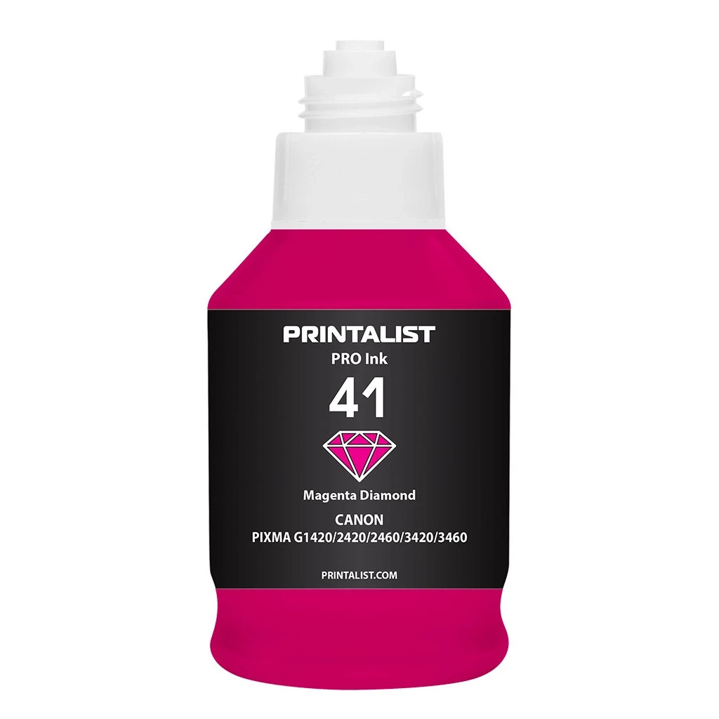 Чорнило Printalist Canon GI-41 для Pixma G2420/3420 190г Magenta (PL41M) - зображення 2