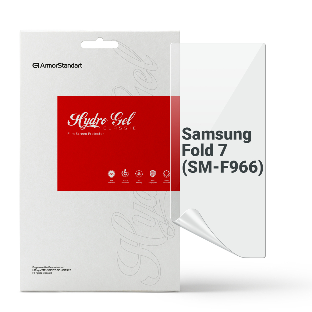 Плівка захисна Armorstandart Hydrogel на зовнішній дисплей Samsung Fold 7 (SM-F966) (ARM87441) - зображення 1