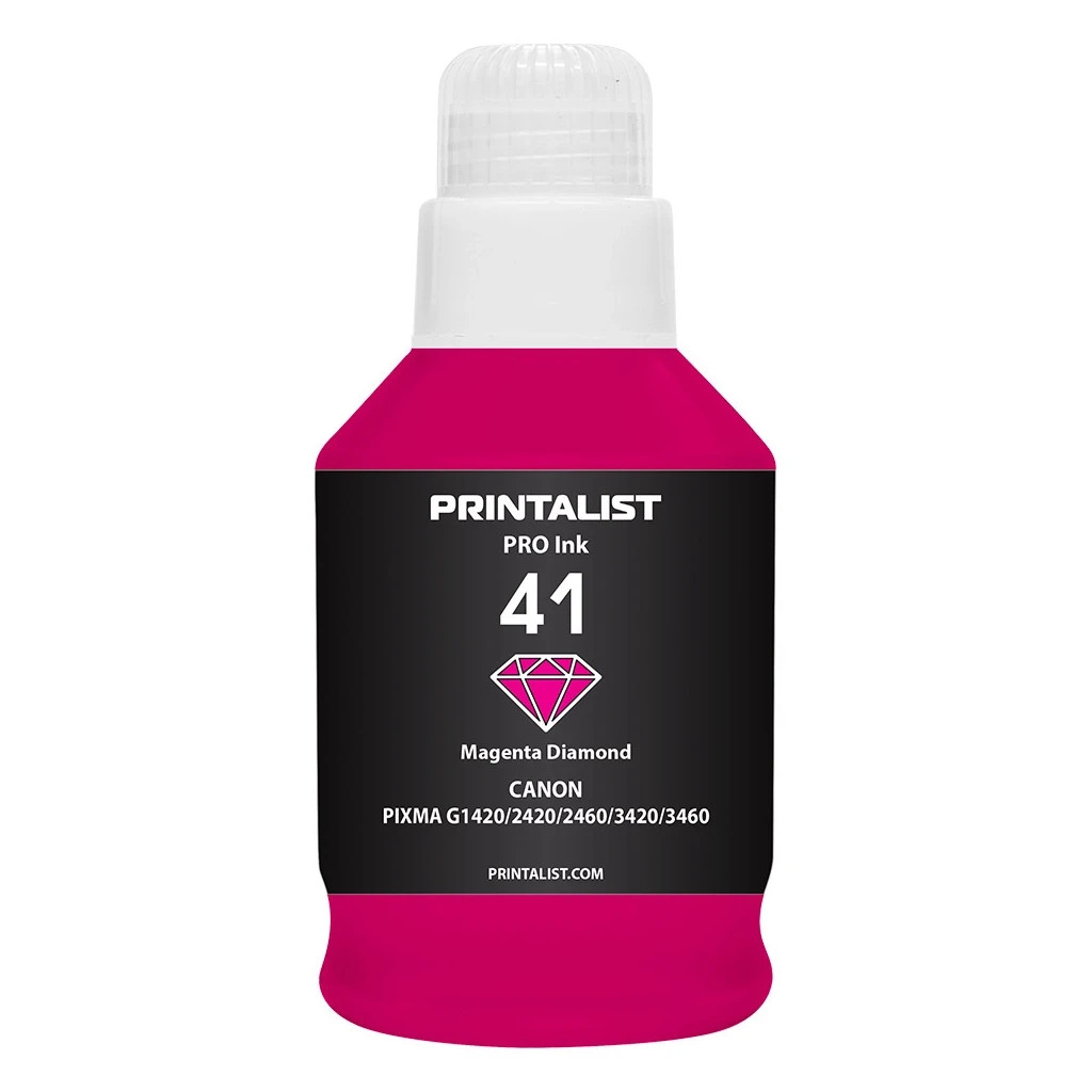 Чорнило Printalist Canon GI-41 для Pixma G2420/3420 190г Magenta (PL41M) - зображення 1