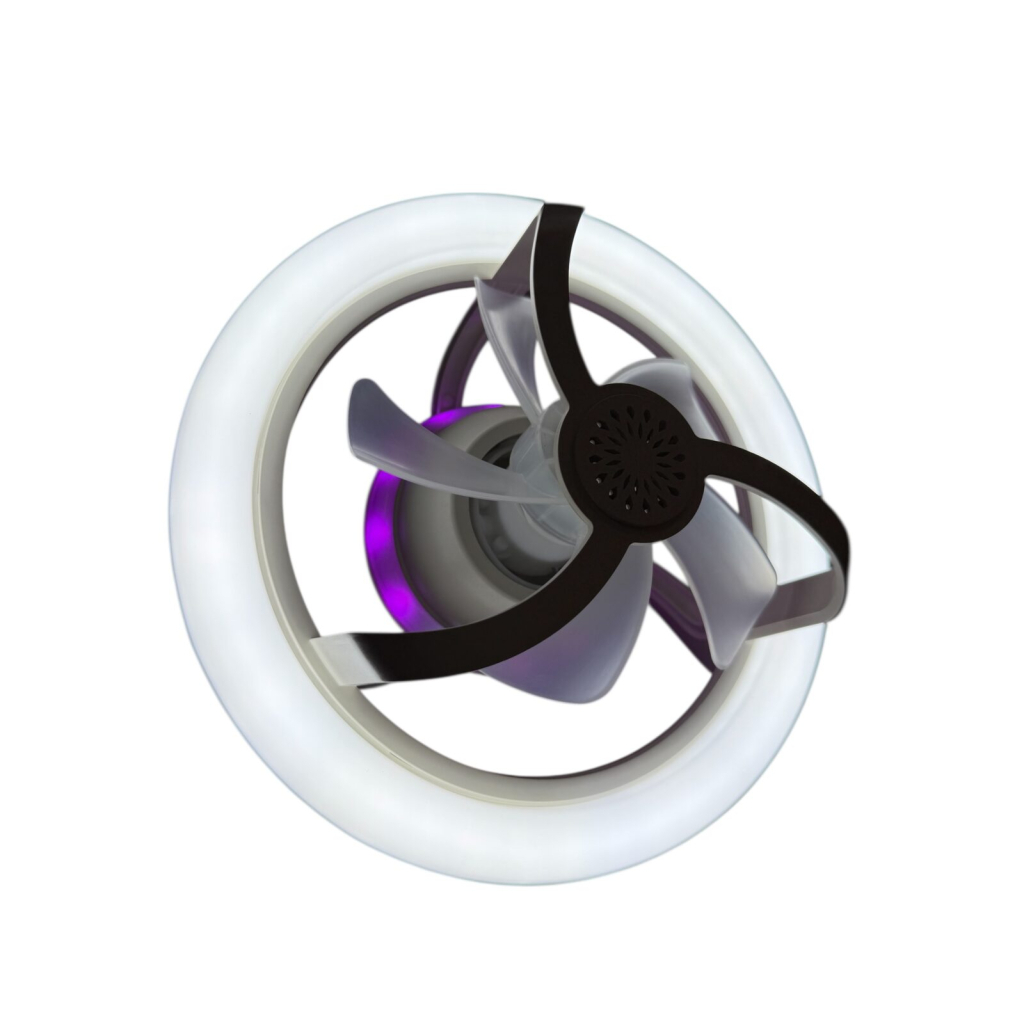 Вентилятор XoKo LED RGB Fan Light 100 Aroma (XK-FL-100RGB) - зображення 6