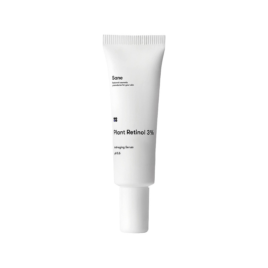 Сироватка для обличчя Sane Plant Retinol 3% Anti-aging Serum pH 5.5 З ретинолом 30 мл (4820266830526) - зображення 1