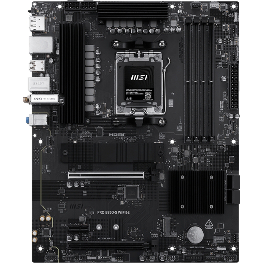 Материнська плата MSI PRO B850-S WIFI6E - зображення 1
