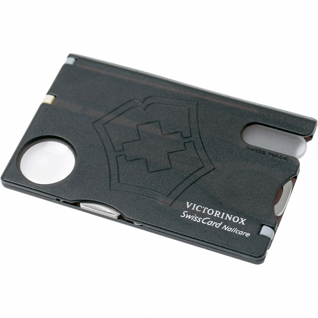 Мультитул Victorinox SwissCard NailCare Transparent Black (0.7240.T3) - зображення 5