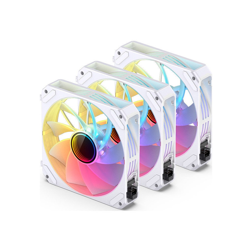 Кулер до корпусу JONSBO ZG-120WR White - изображение 7