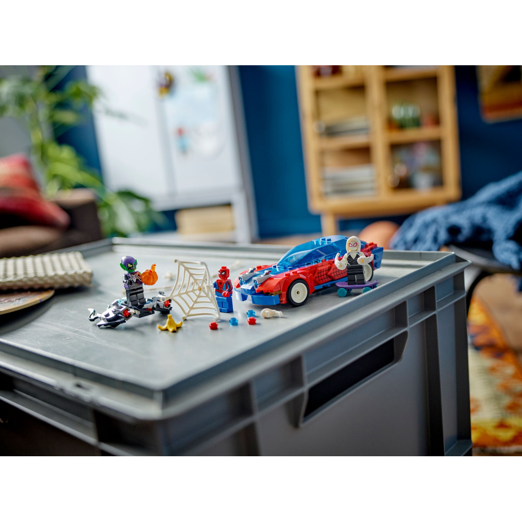 Конструктор LEGO Super Heroes Автомобіль для перегонів Людини-Павука й Зелений Гоблін з отрутою Венома 227 детале (76279) - зображення 8