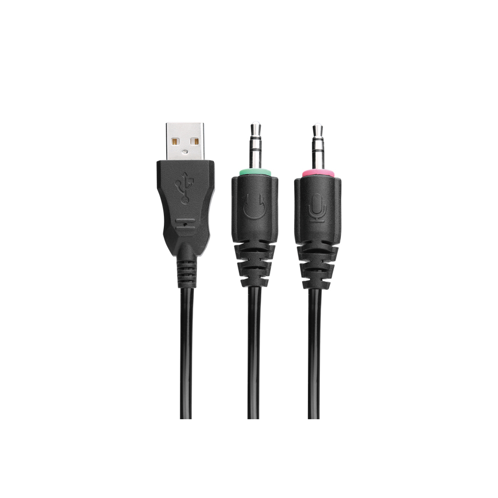 Навушники Marvo HG8932 LED Black/Red (HG8932) - зображення 4