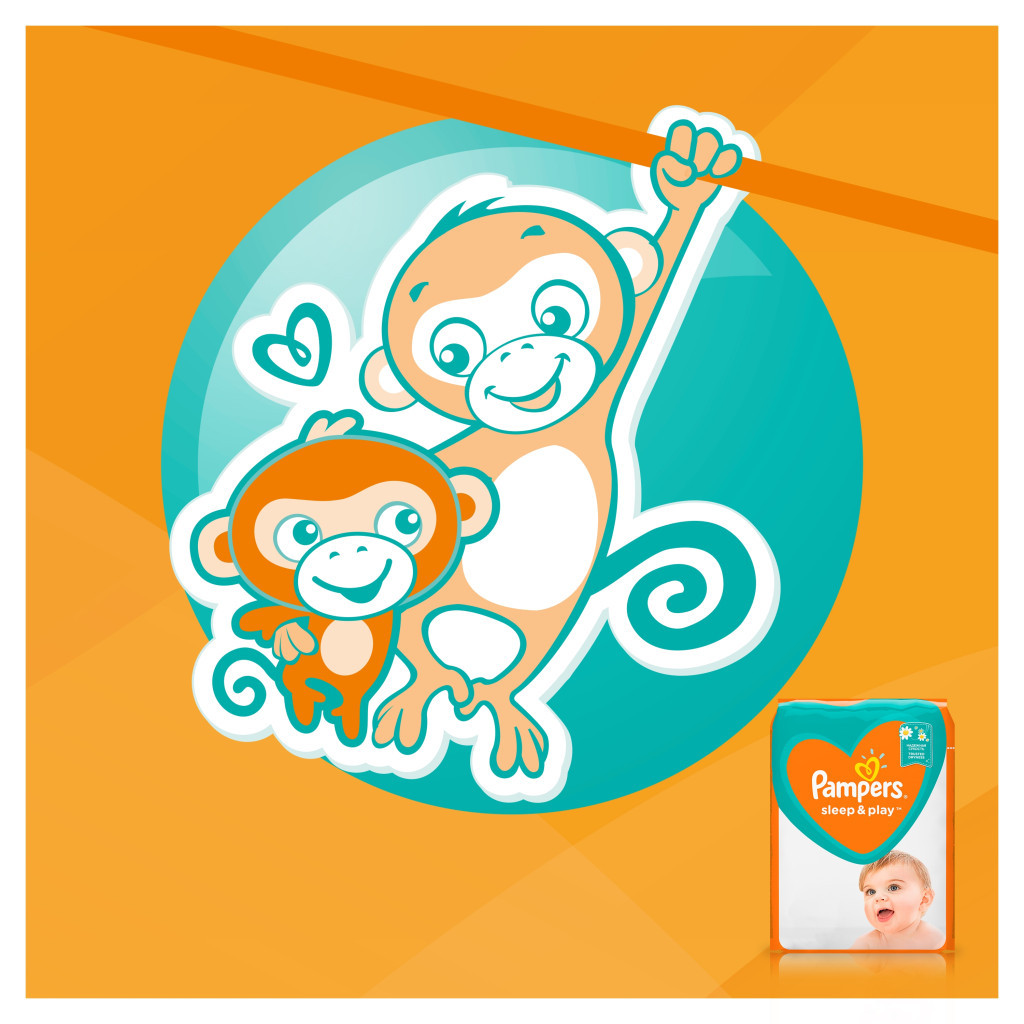 Підгузки Pampers Sleep & Play Maxi Розмір 4 (9-14 кг), 50 шт (8001090669056) - зображення 9