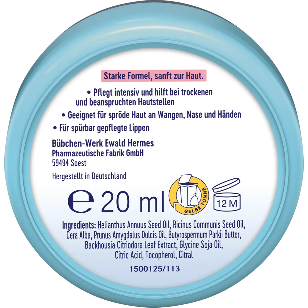 Бальзам для дітей Bubchen SOS 20 мл (3100146) - изображение 2