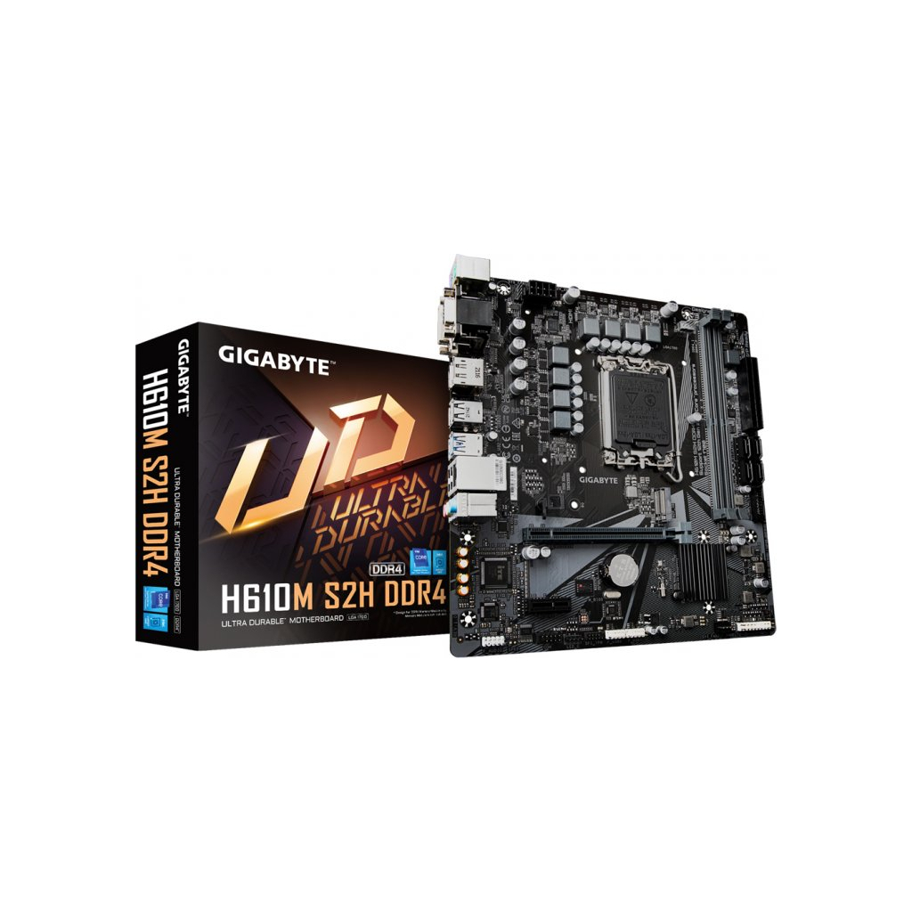 Материнська плата GIGABYTE H610M S2H DDR4 - зображення 1