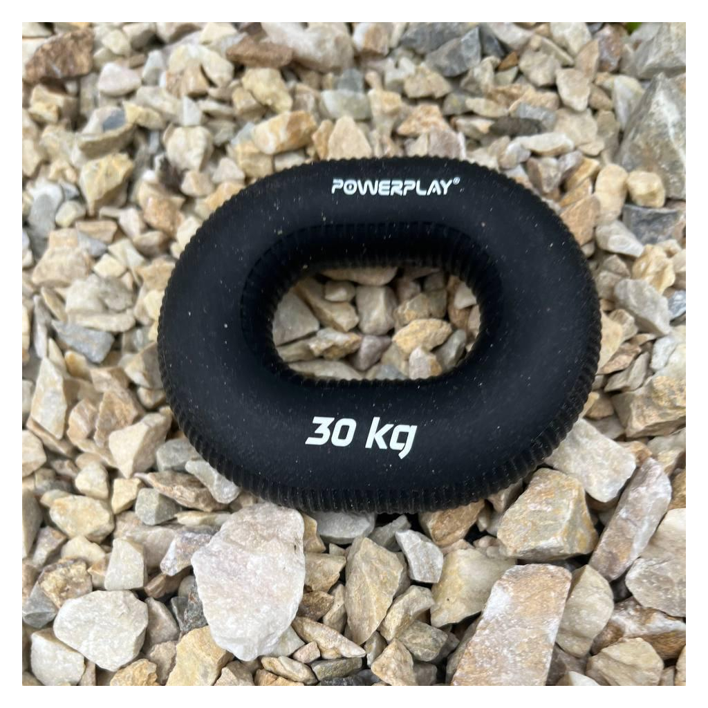 Еспандер PowerPlay PP-4336 Hand Grip Hard 30 кг Чорний (PP_4336_Black_30kg) - зображення 4