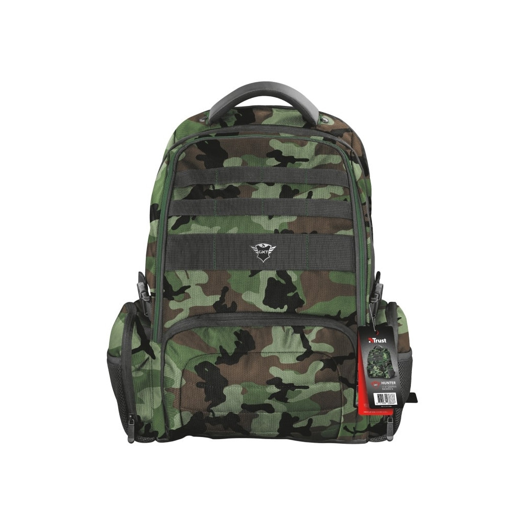 Рюкзак для ноутбука Trust 17.3" GXT 1250G Hunter Gaming, green camouflage (23868) - зображення 2