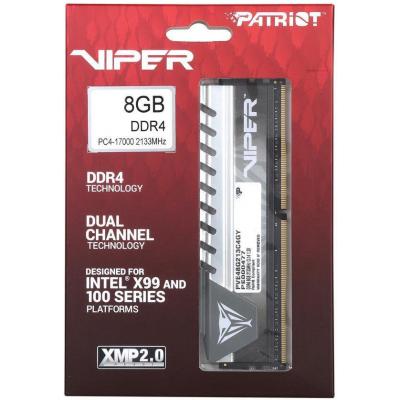 Модуль пам'яті для комп'ютера DDR4 8GB 2133 MHz Viper Elite Patriot (PVE48G213C4GY) - зображення 3