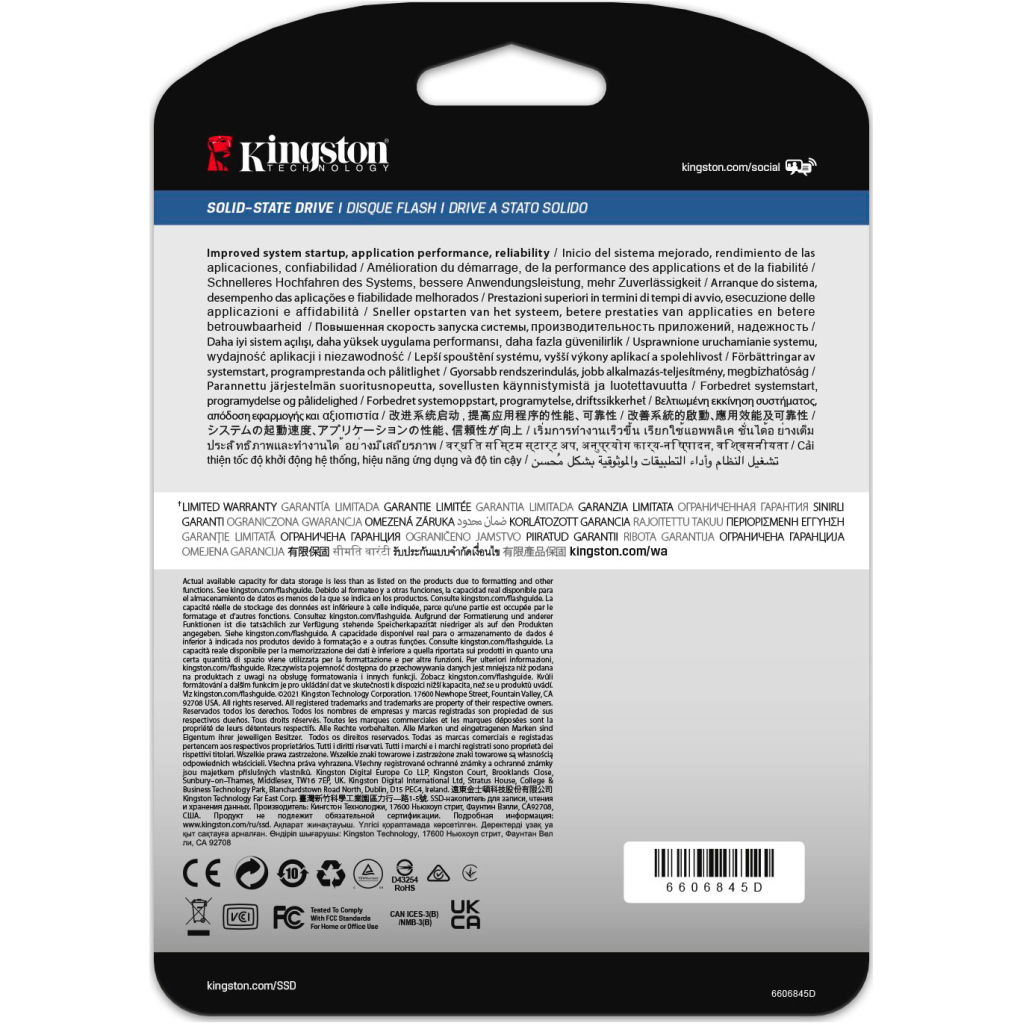 Накопичувач SSD 2.5" 1.92TB Kingston (SEDC600ME/1920G) - зображення 4