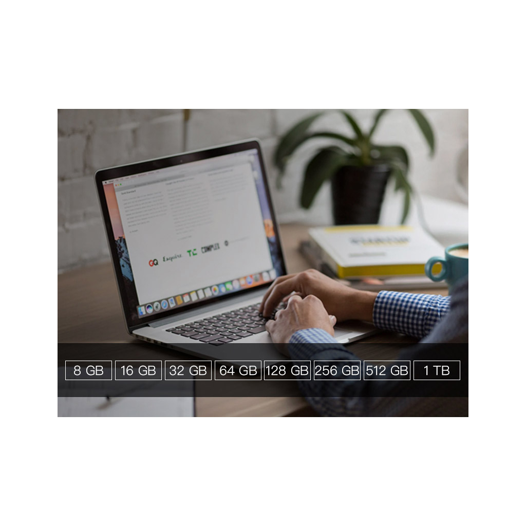 USB флеш накопичувач Acer 32GB UP300 Black USB 3.2 (BL.9BWWA.525) - зображення 8