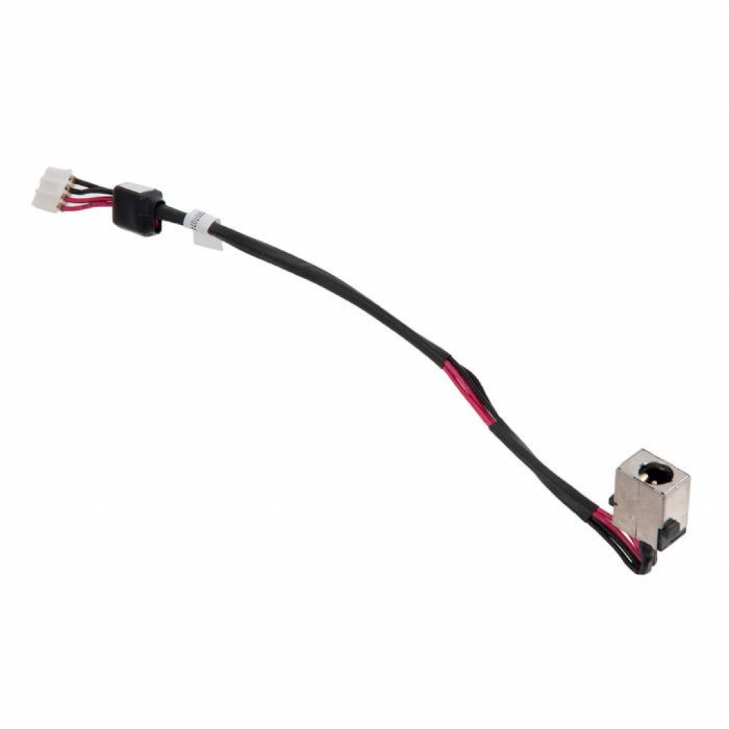 Роз'єм живлення ноутбука з кабелем Acer PJ765 (5.5mm x 1.7mm), 4-pin, 21 см (A49101) - зображення 1