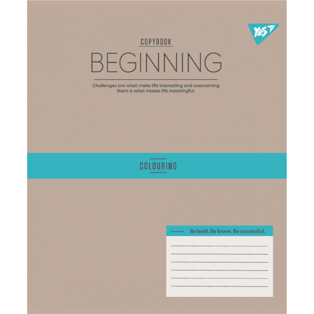 Зошит Yes Beginning А5 60 аркушів лінія (767878) - зображення 3