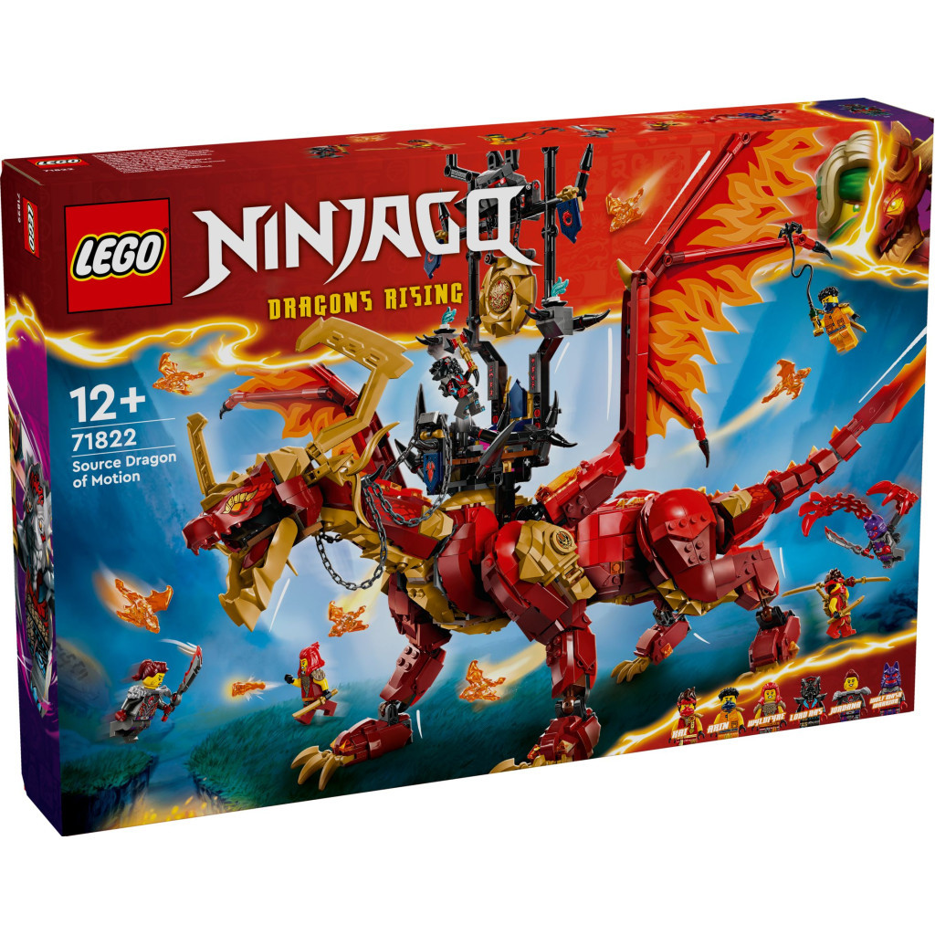 Конструктор LEGO Ninjago Першодракон руху (71822) - зображення 1
