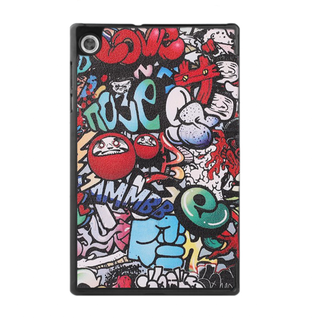 Чохол до планшета BeCover Smart Case Lenovo Tab M10 TB-X306F HD (2nd Gen) Graffiti (706113) - зображення 2