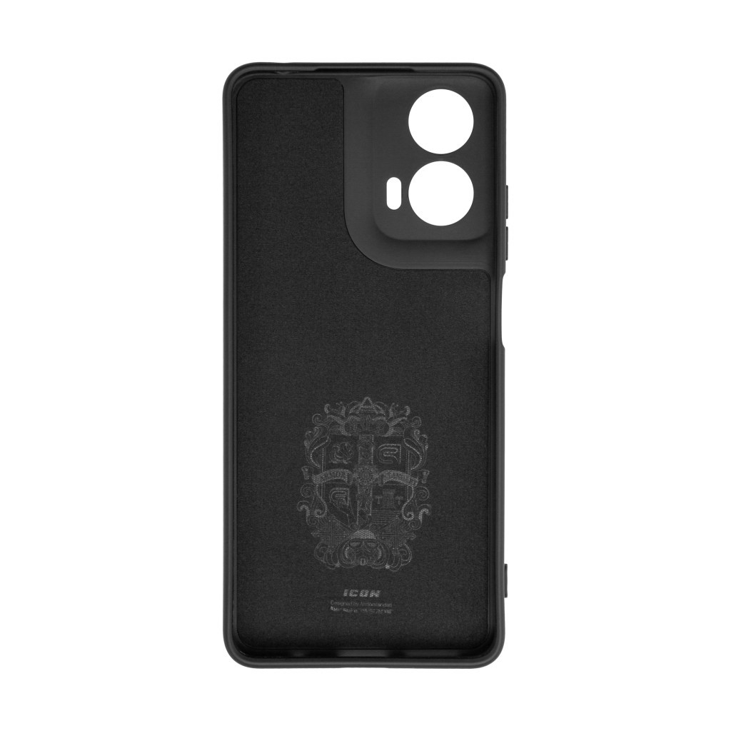 Чохол до мобільного телефона Armorstandart ICON Case Motorola G24 Camera cover Black (ARM74300) - зображення 2