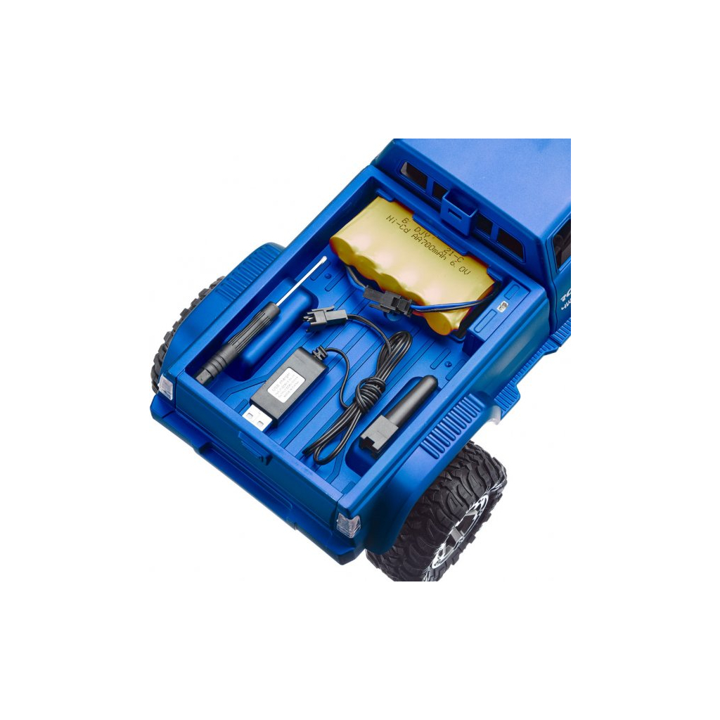 Радіокерована іграшка ZIPP Toys Машинка 4x4 повнопривідний пікап з камерою, синій (FY002AW blue) - зображення 6