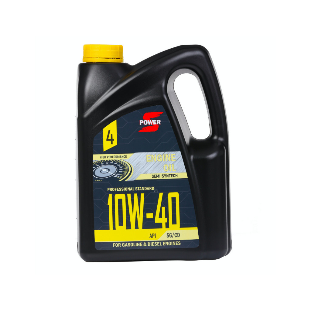 Моторна олива S-POWER STANDARD 10W40 4л (КСМ 62473) - зображення 1