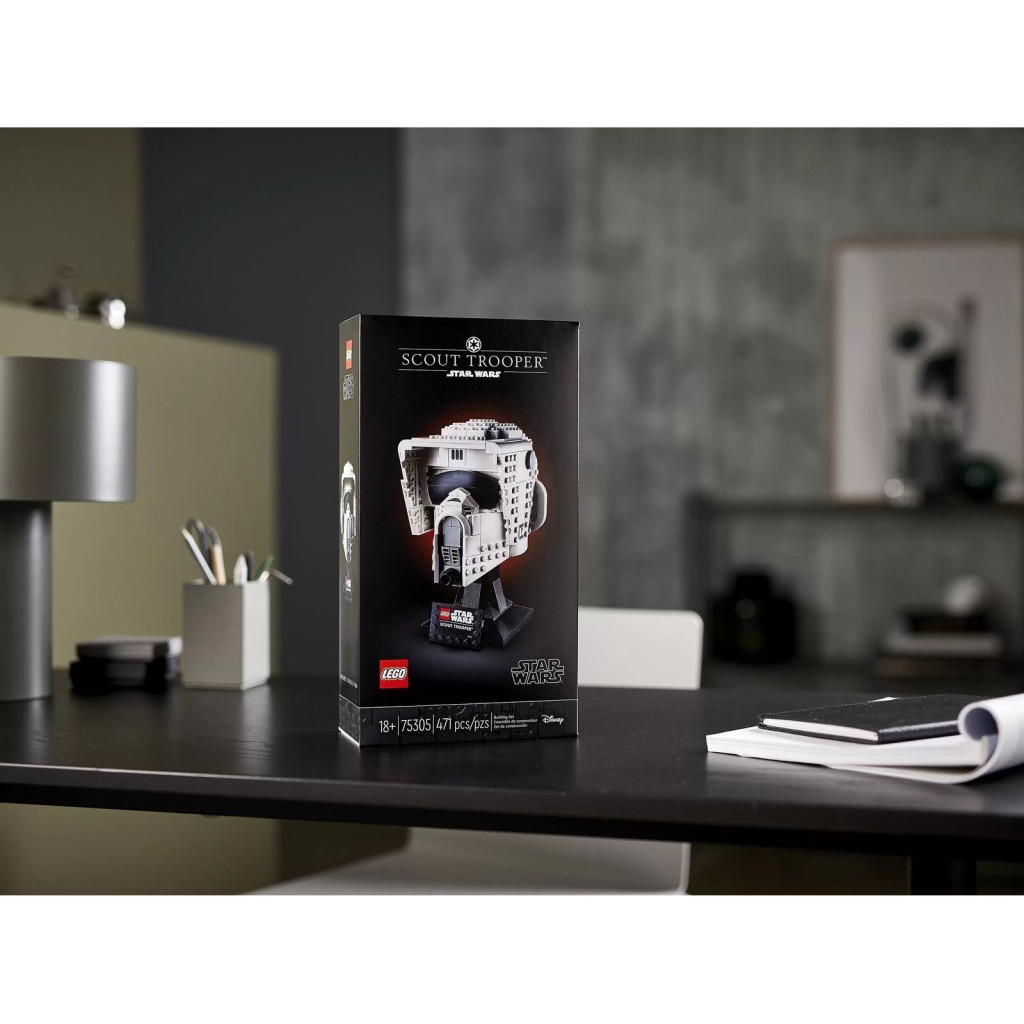 Конструктор LEGO Star Wars Шолом піхотинця-розвідника 471 деталь (75305) - зображення 12