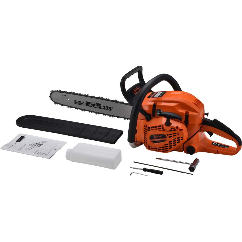 Ланцюгова пила GTM бензинова CN65D 2,9 кВт/4к.с. 18"/45см 0,325" - зображення 3