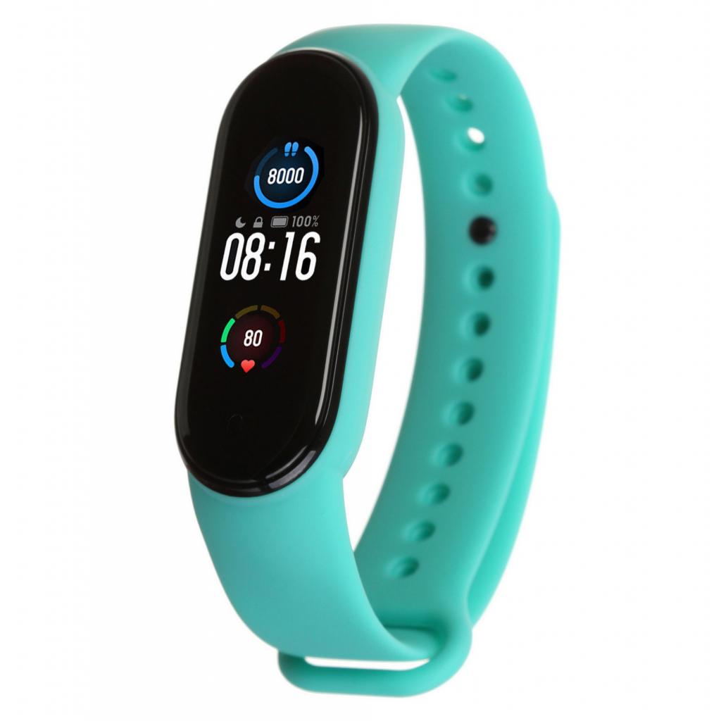 Ремінець до фітнес браслета Armorstandart для Xiaomi Mi Band 5 Mint (ARM56991) - зображення 1