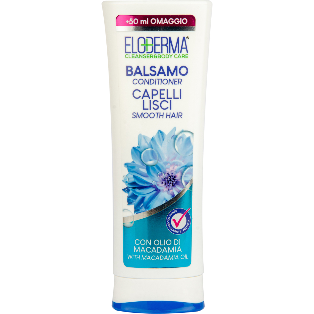 Кондиціонер для волосся Eloderma для прямого волосся з олією макадамії 300 мл (8059602240835) - зображення 1