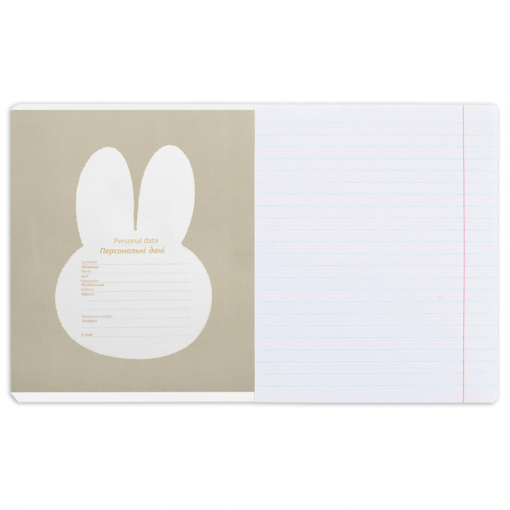 Зошит Yes Gold Miffy 18 аркушів лінія (767529) - зображення 12