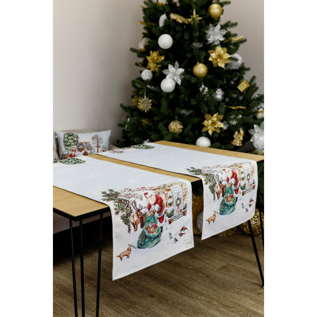 Доріжка на стіл Прованс гобеленова VILLAGE 40х140 см (4823093452787) - зображення 3