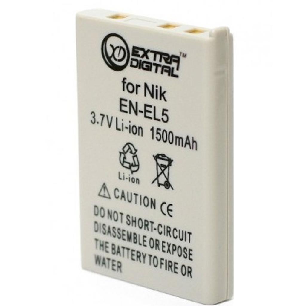 Акумулятор до фото/відео Extradigital Nikon EN-EL5 (BDN2533) - зображення 2