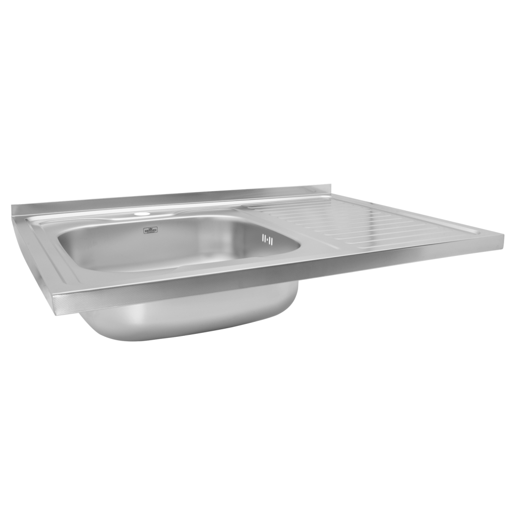 Мийка кухонна Kroner Dekor-6080L 06160 (CV022814) - зображення 4