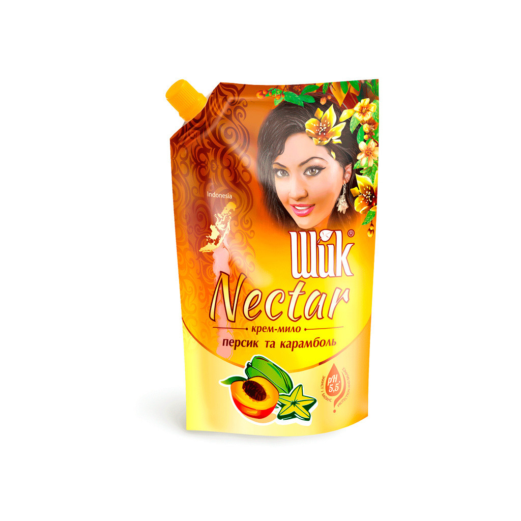 Рідке мило Шик Nectar Персик та карамболь 460 мл (4820023365360) - зображення 1