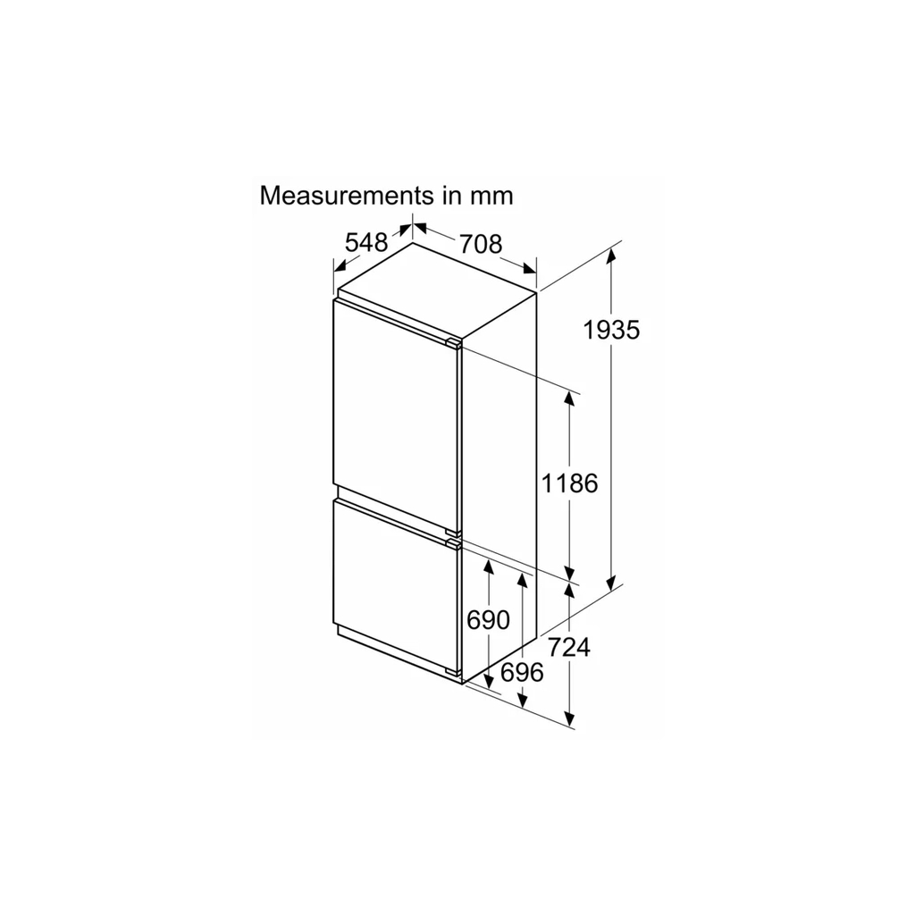 Холодильник Bosch KBN96ADD0 - зображення 8