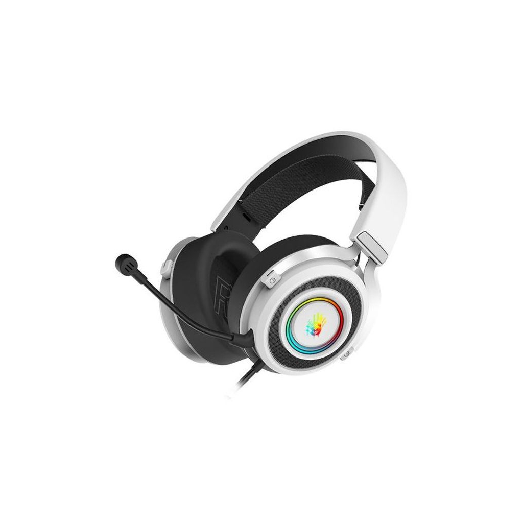 Навушники A4Tech Bloody G535 Black+White - зображення 4