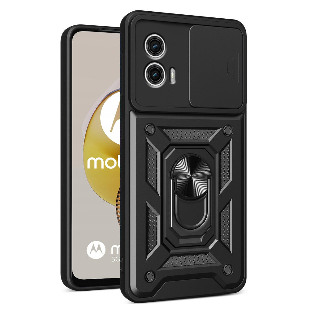 Чохол до мобільного телефона BeCover Military Motorola Moto G73 Black (709982) - зображення 2
