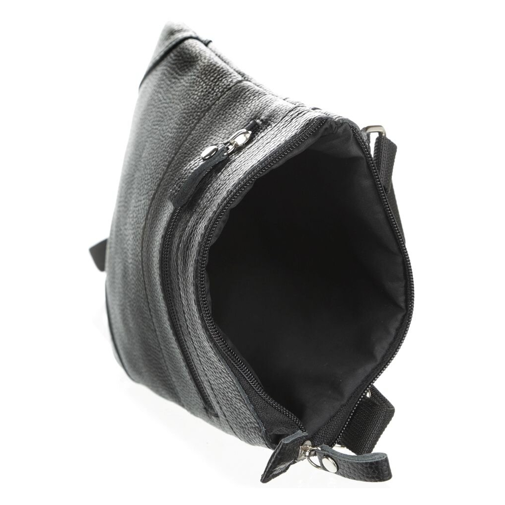 Сумка Shvigel Шкіряна Чорна (11025) - зображення 8