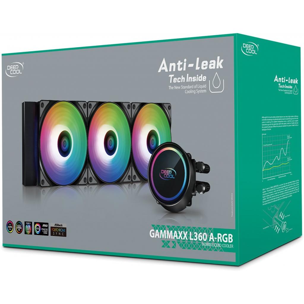 Система рідинного охолодження Deepcool GAMMAXX L360 A-RGB - зображення 9