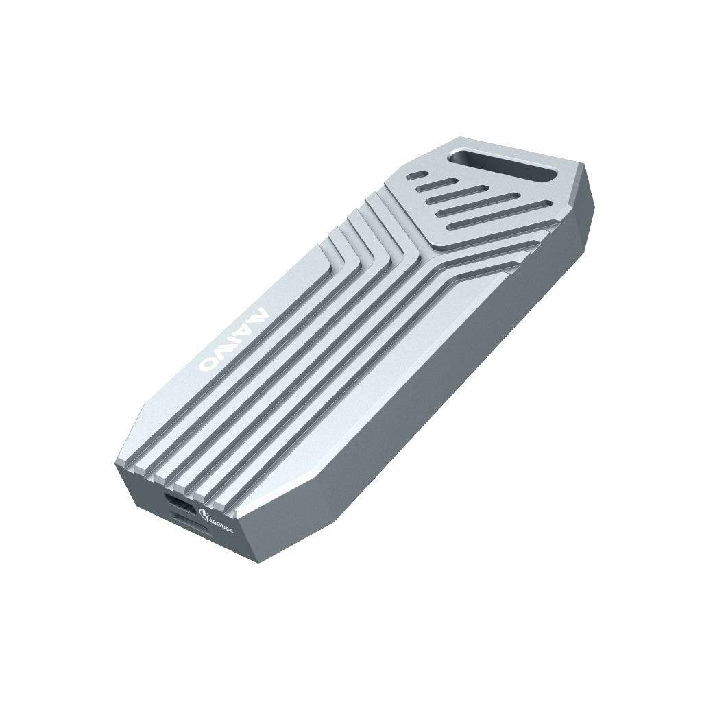 Кишеня зовнішня Maiwo M.2 SSD NVMe 2280 ч-з USB4.0 Type-C 40Gbps (K1695) - зображення 11
