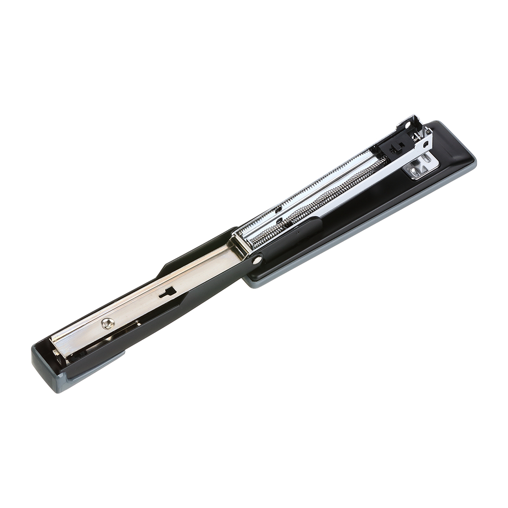 Степлер Buromax металевий, JOBMAX, 20 аркушів, (скоби №24; 26), 112 х 44 х 34 мм, чорний (BM.4259-01) - зображення 3