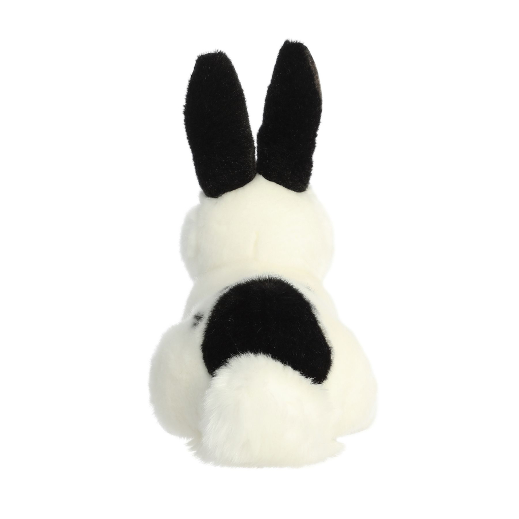 М'яка іграшка Aurora Кролик білий з чорними вухами 25 см (210788A) - зображення 4